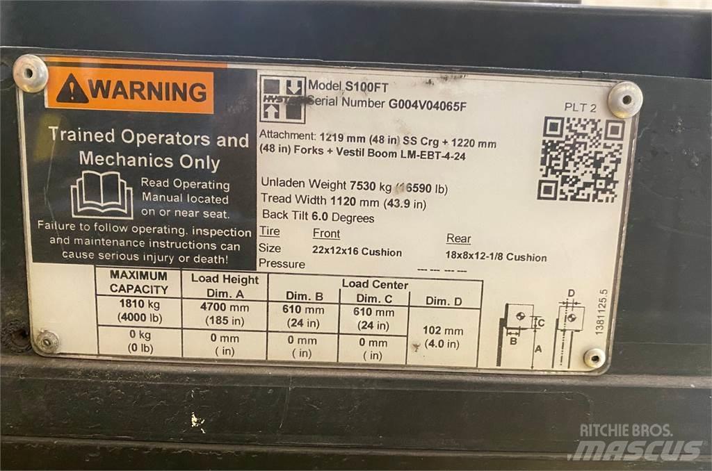 Hyster S100FT Construção - Outros
