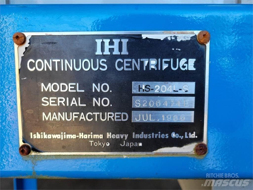 IHI HS-204L-S Acessórios e peças de equipamento de perfuração