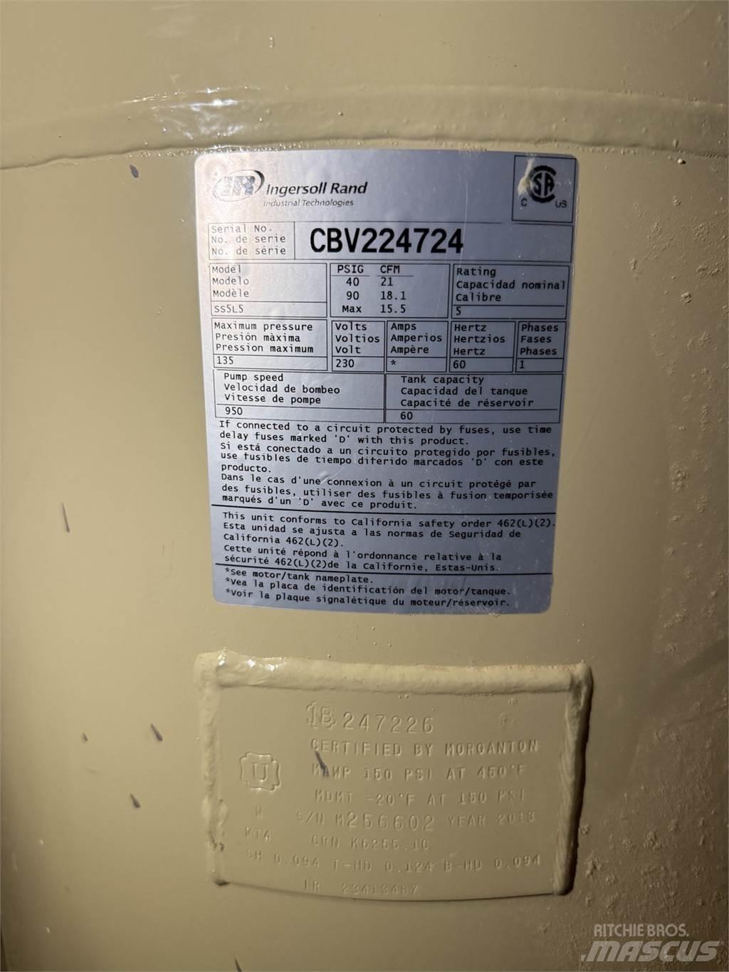 Ingersoll Rand SS5L5 Compressores