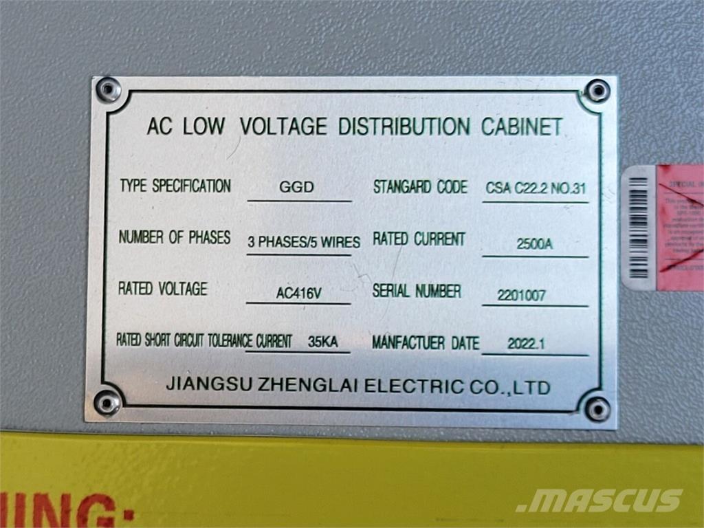  JIANGSU ZHENGLAI GGD Construção - Outros
