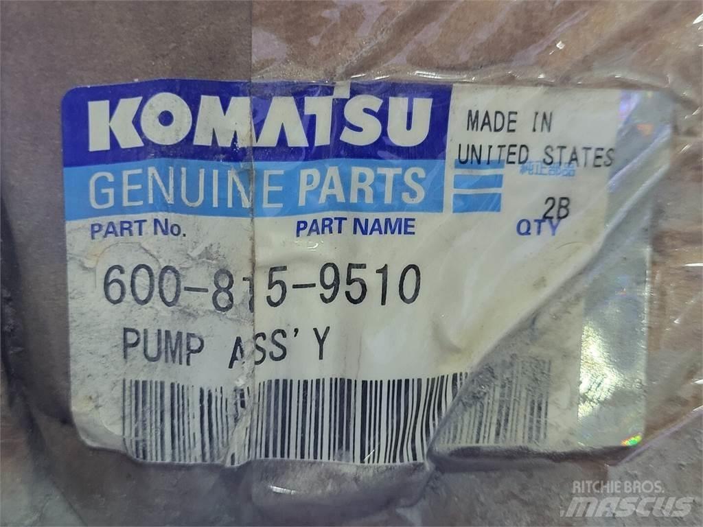 Komatsu 600-815-9510 Bombas de água