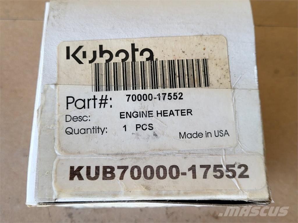 Kubota 70000-17552 Motores