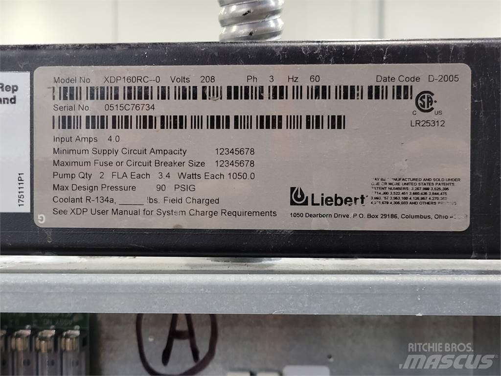  LIEBERT XDP160RC-0 Equipamento de aquecimento e descongelamento