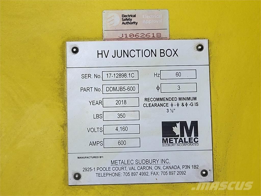  METALEC DDMJB5-600 Construção - Outros
