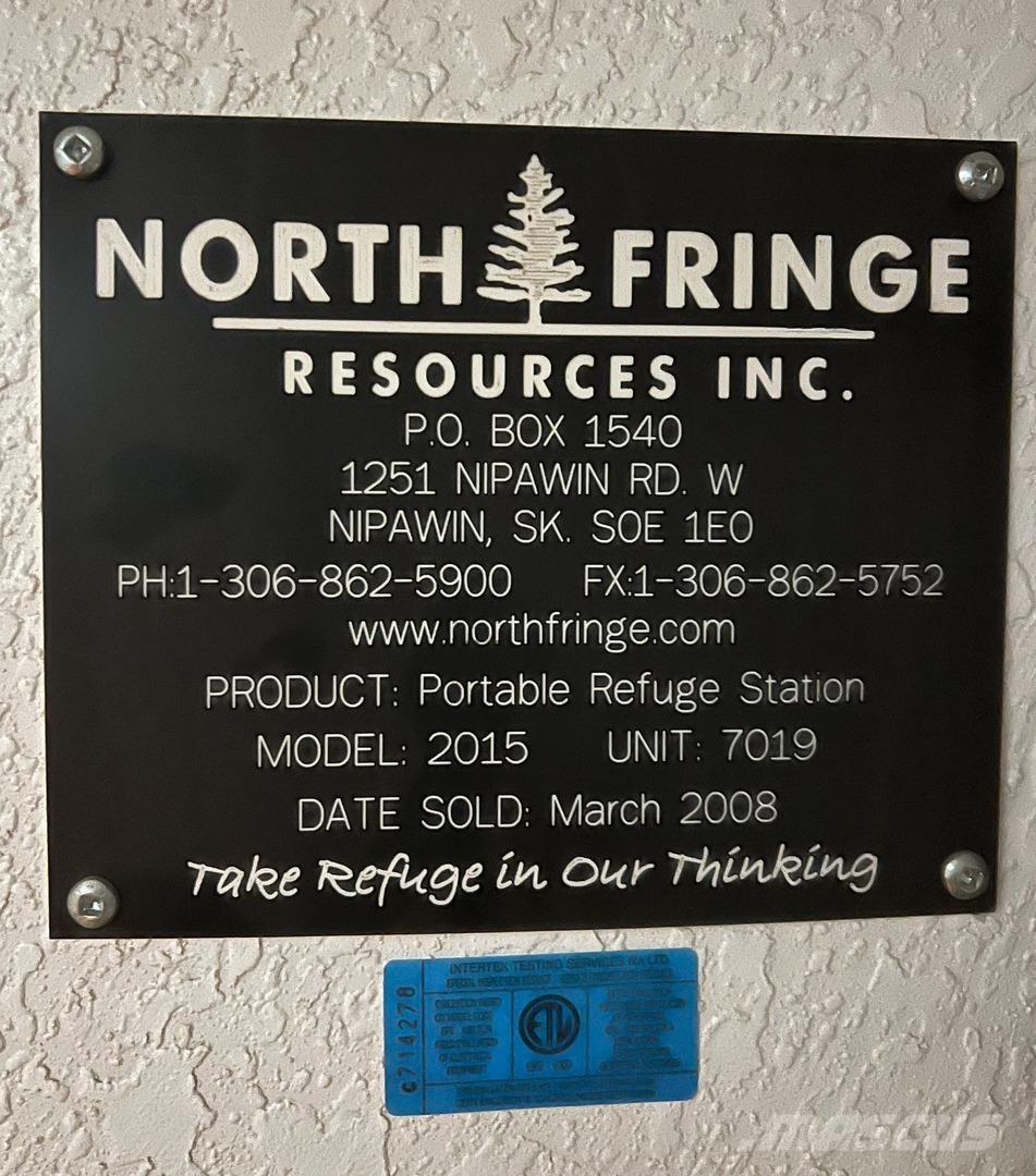  NORTH FRINGE 2015 Outro equipamentos subterrâneos