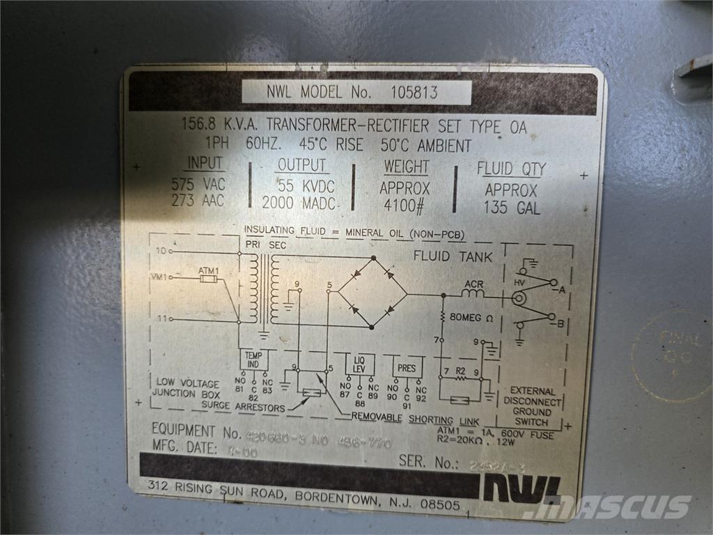  NWL 105813 Construção - Outros
