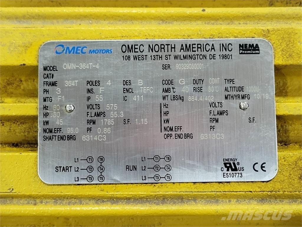  OMEC OMN-364T-4 Motores industriais