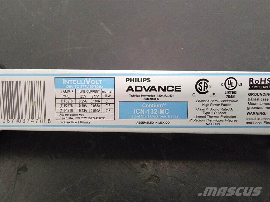  PHILIPS ICN-132-MC Equipamento de Construção de Linha Férrea