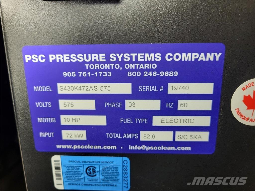  PSC S430K472AS-575 Máquinas ligeiras de lavagem a pressão