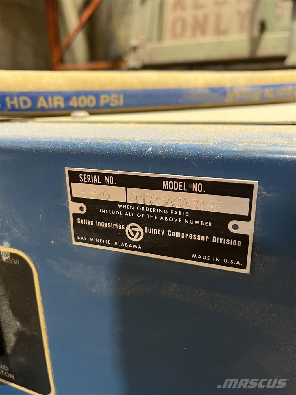 Quincy QMB25ACA32SF Compressores