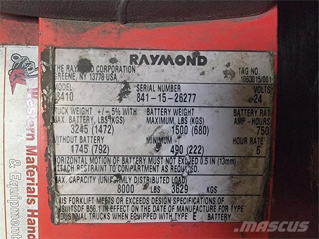 Raymond 8410 Construção - Outros
