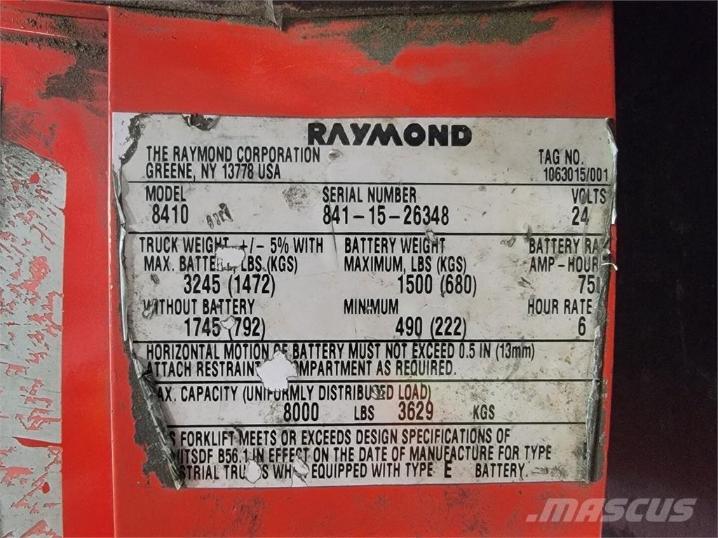 Raymond 8410 Construção - Outros
