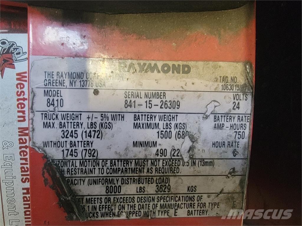 Raymond 8410 Construção - Outros
