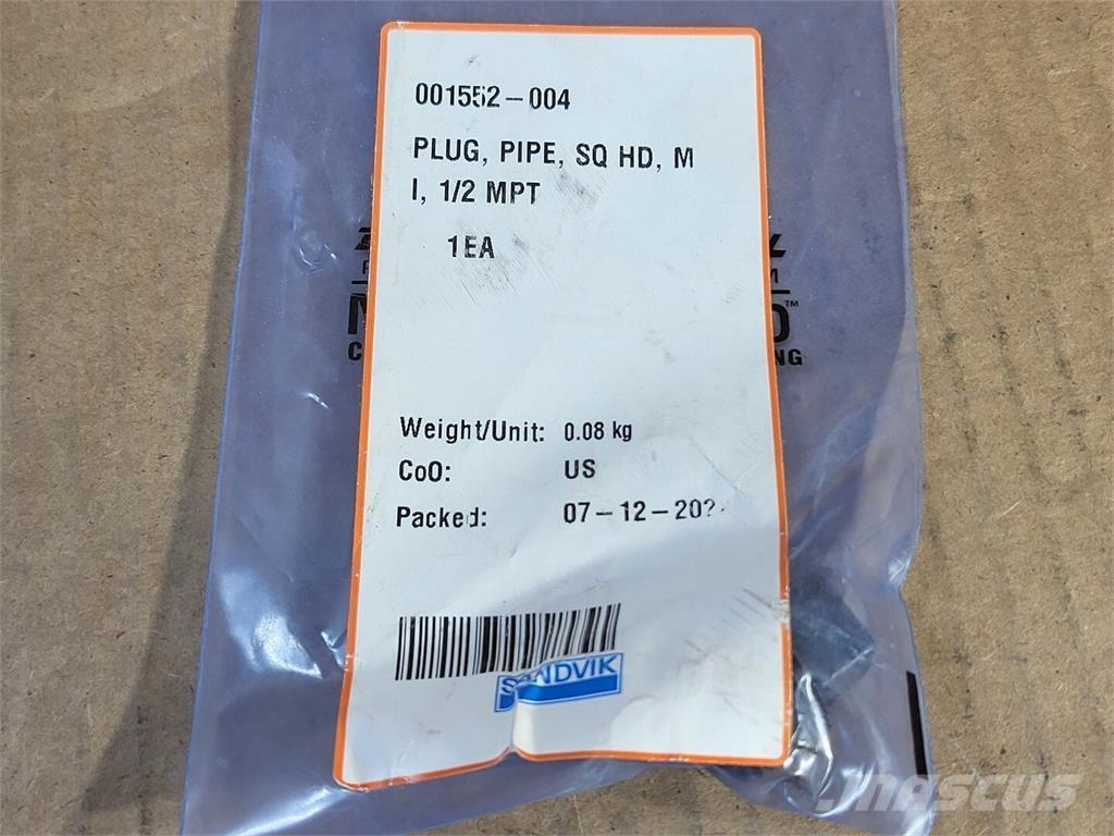 Sandvik 001552-004 Outros componentes