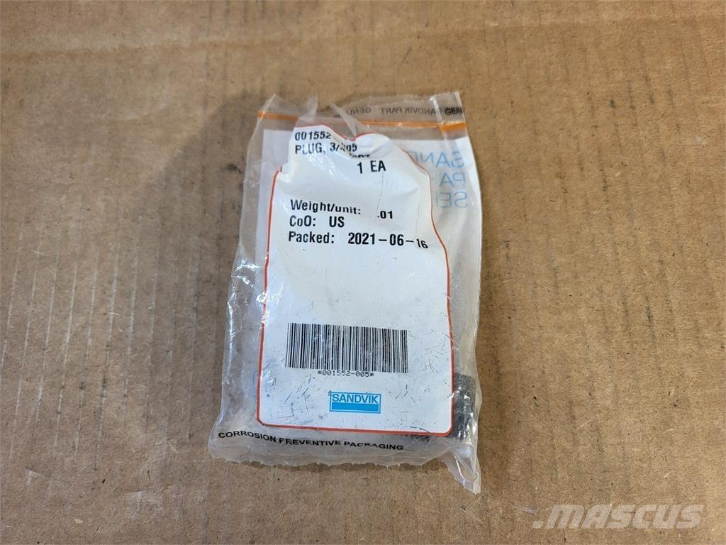 Sandvik 001552-005 Outros componentes