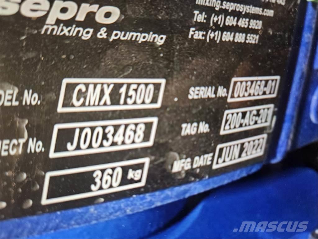 SEPRO CMX1500 Bombas de água