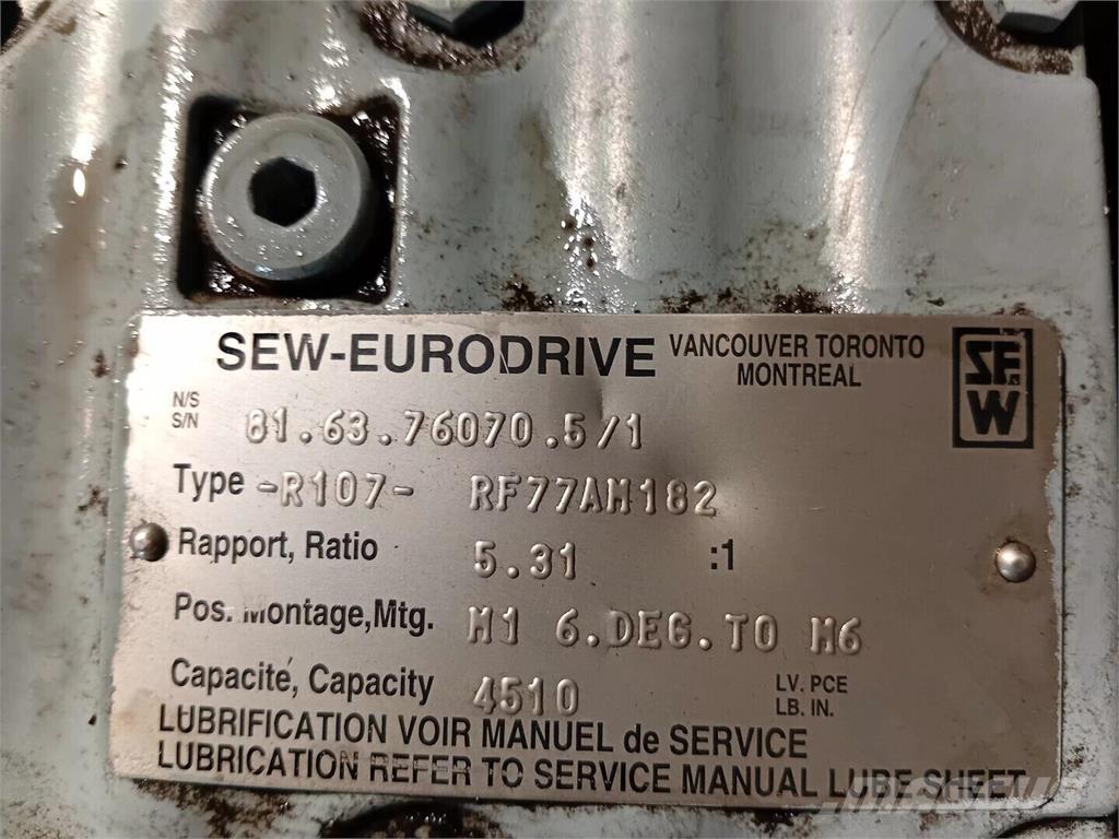  SEW-EURODRIVE R107 Construção - Outros
