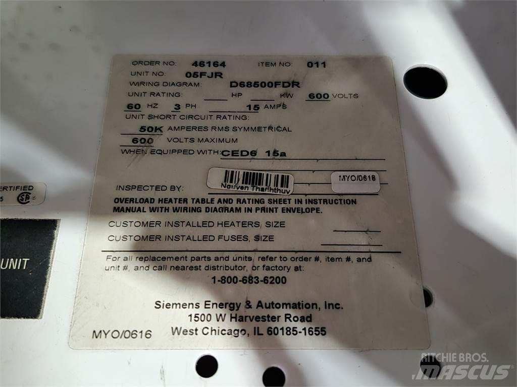 Siemens CED63B015 Construção - Outros
