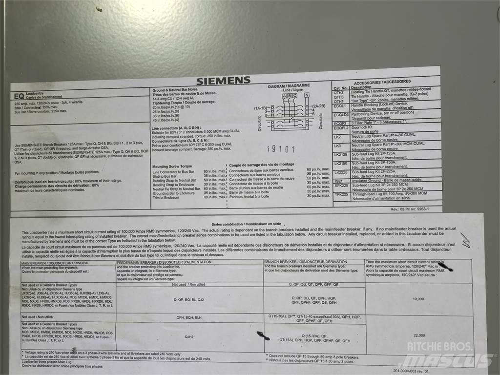Siemens EQ424225 Construção - Outros
