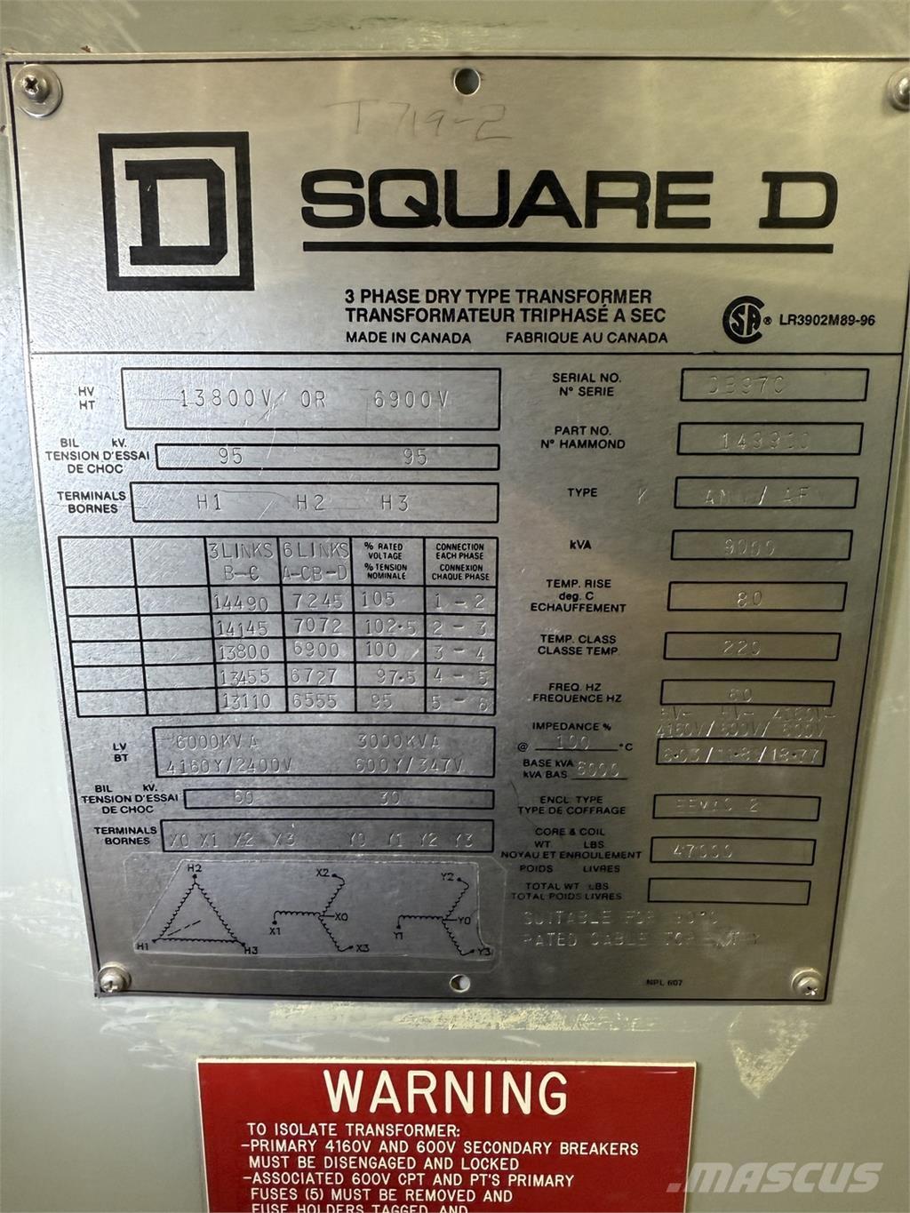  SQUARE D 149910 Construção - Outros
