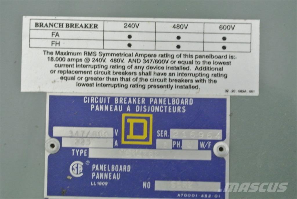  SQUARE D YBM4282 Construção - Outros
