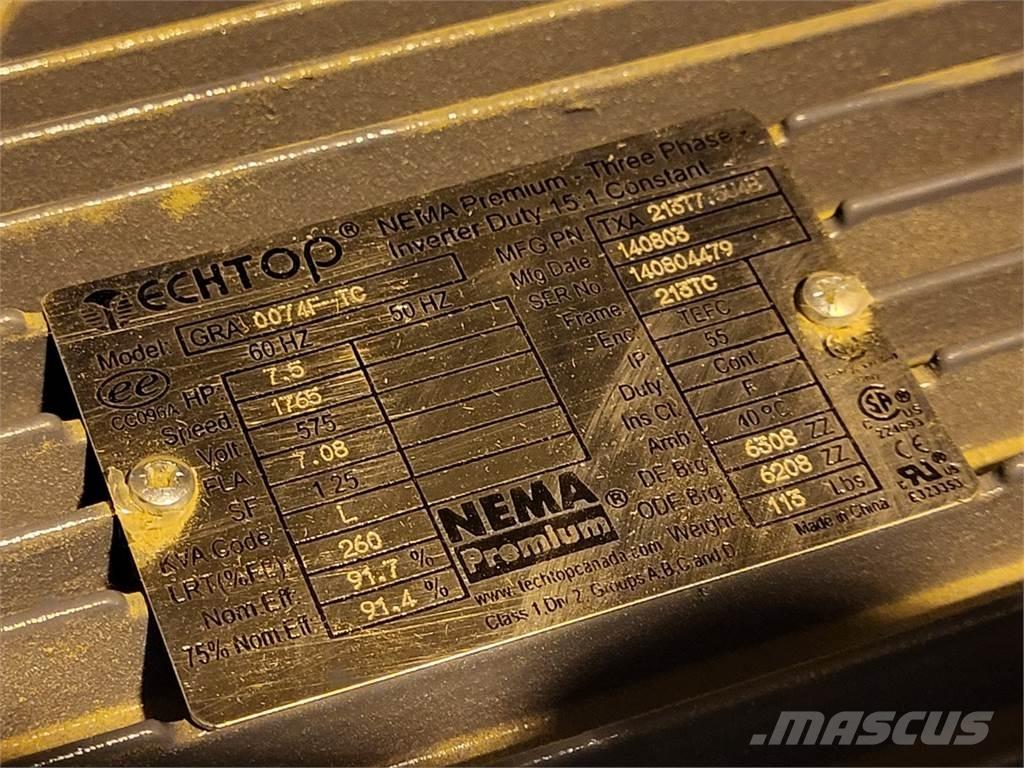  TECHTOP GRA0074F-TC Motores industriais