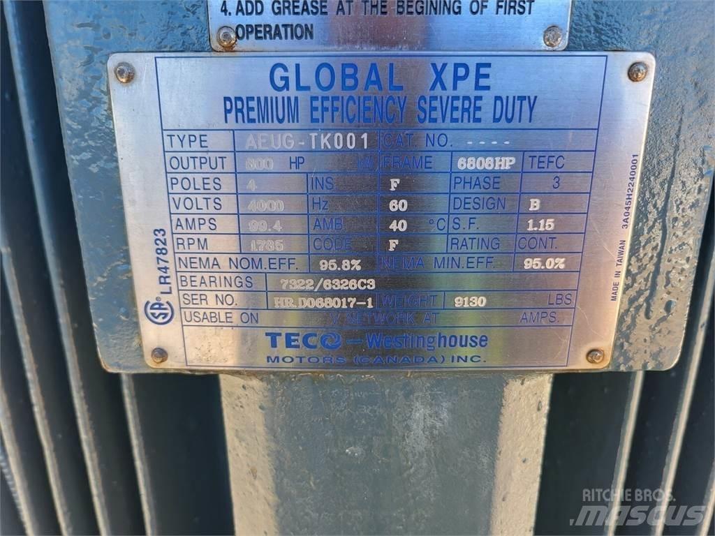  TECO AEUG-TK001 Motores industriais