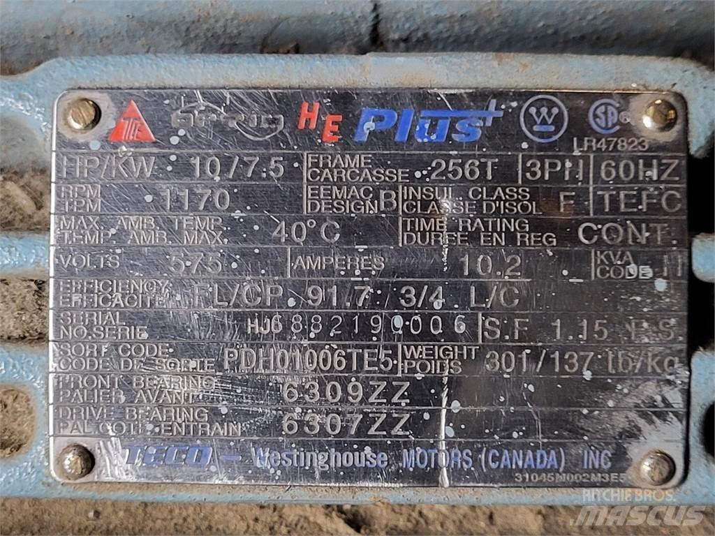  TECO PDH01006TE Motores industriais