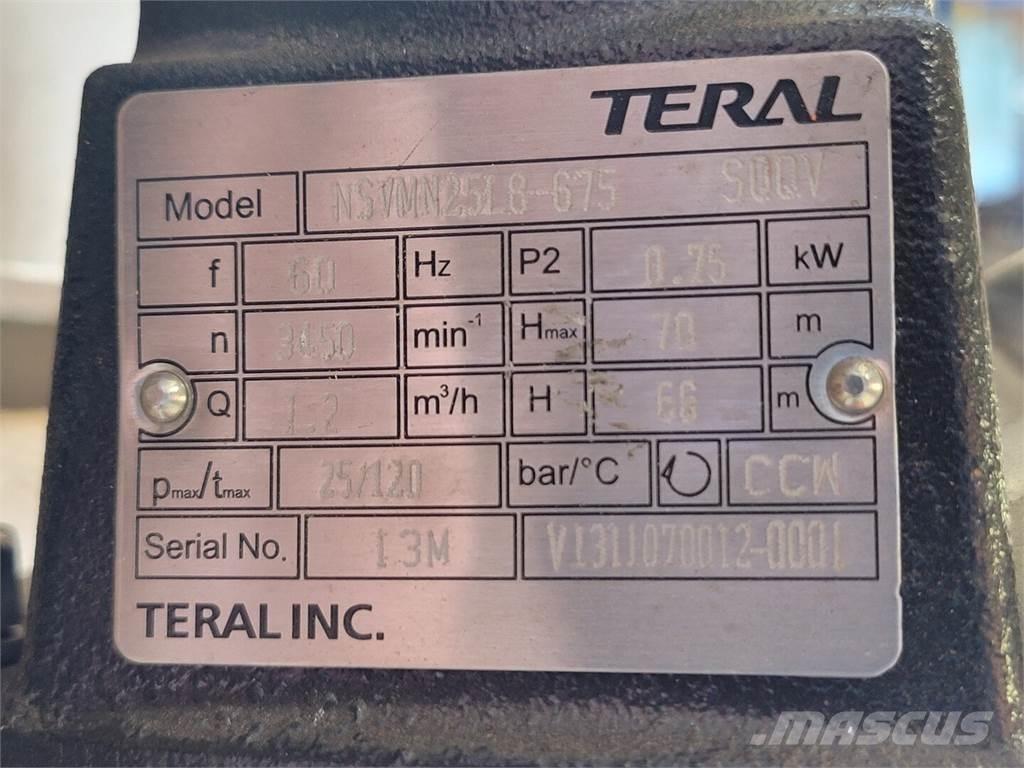  TERAL NSVMN25L8-675 Bombas de água