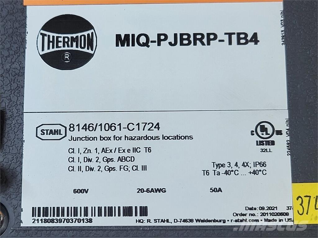  THERMON MIQ-PJBRP-TB4 Construção - Outros
