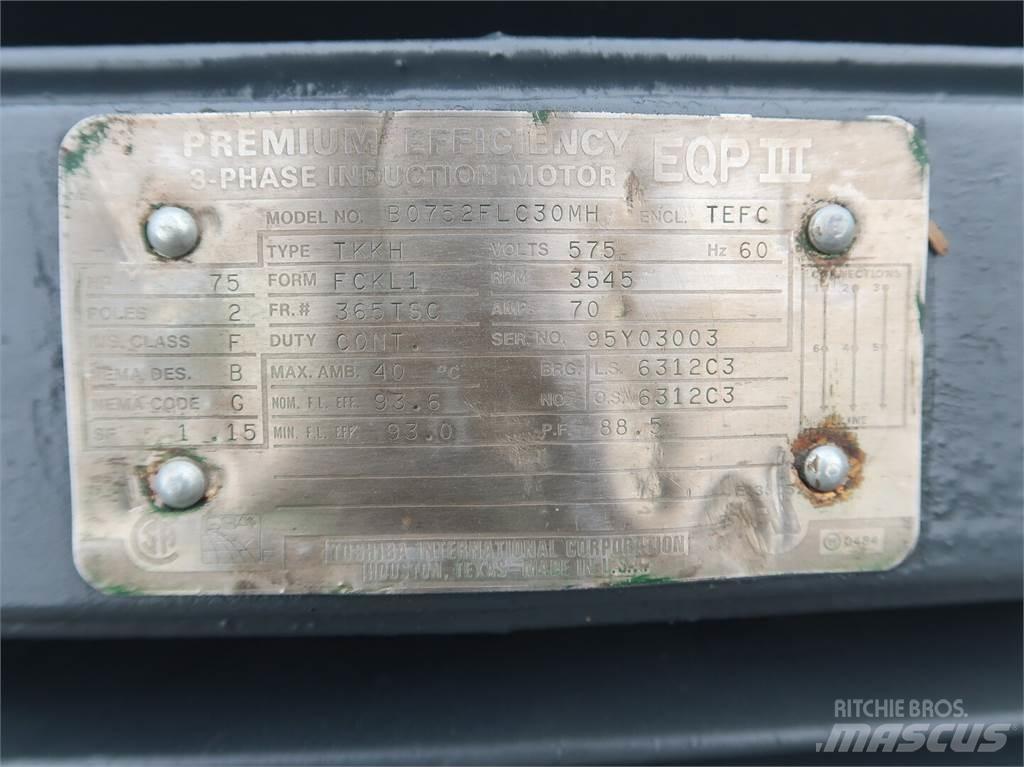  TOSHIBA B0752FLC30MH Motores industriais