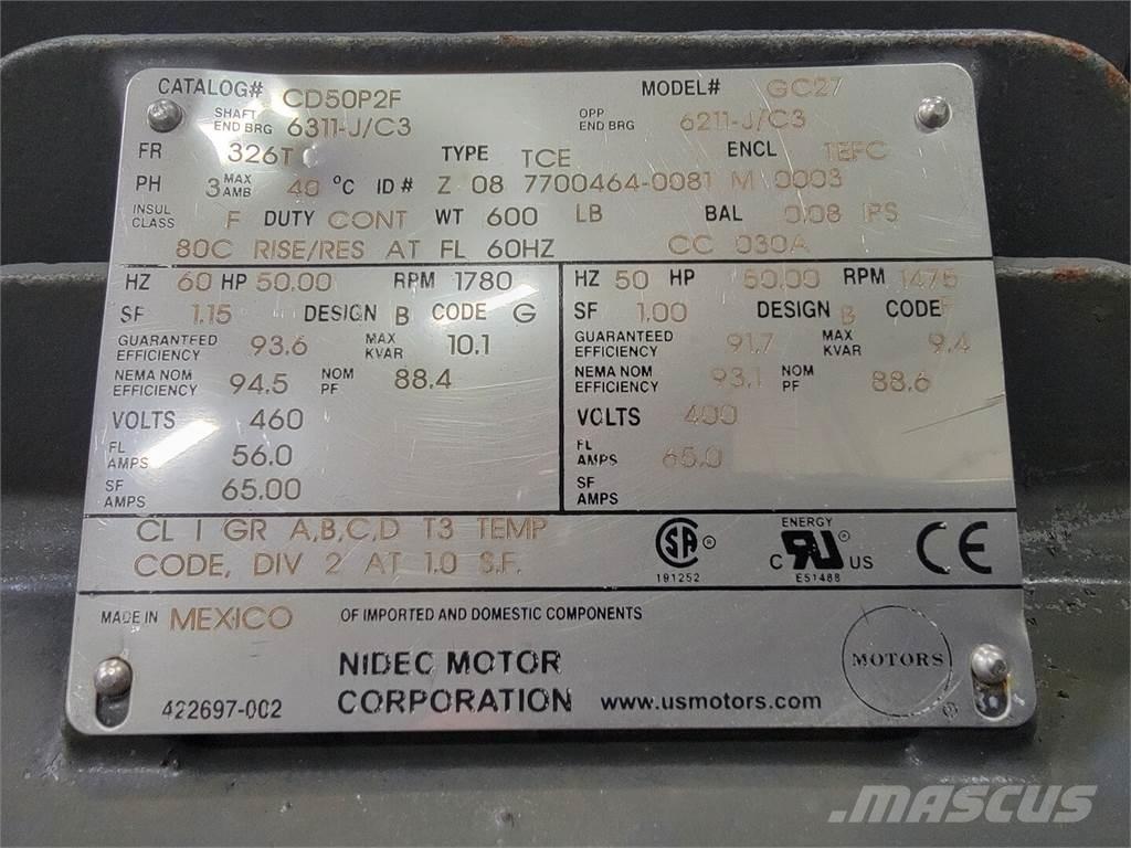  US MOTORS CD50P2F Motores industriais