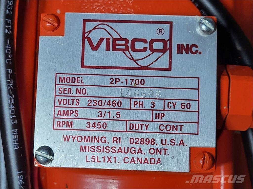  VIBCO 2P-1700 Motores industriais