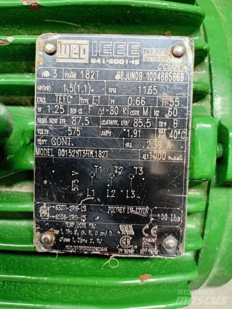  WEG 00152ST3HIE182T Motores industriais
