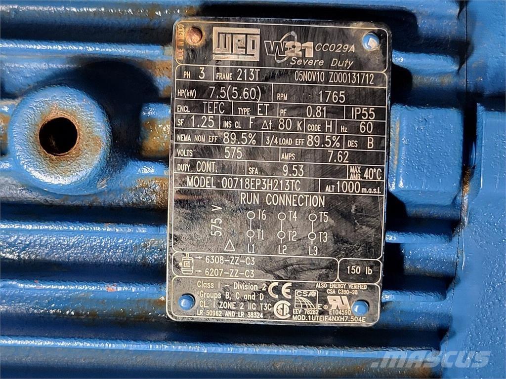  WEG 00718EP3H213TC Motores industriais