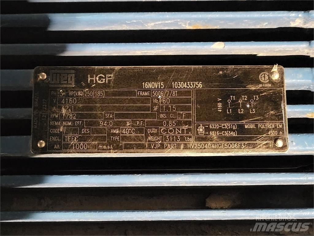  WEG HV250404HGF5006F3 Motores industriais