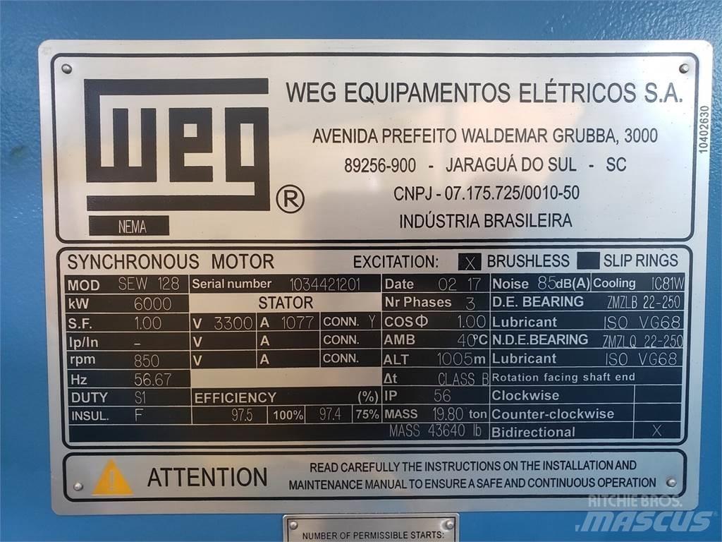  WEG SEW 128 Motores industriais