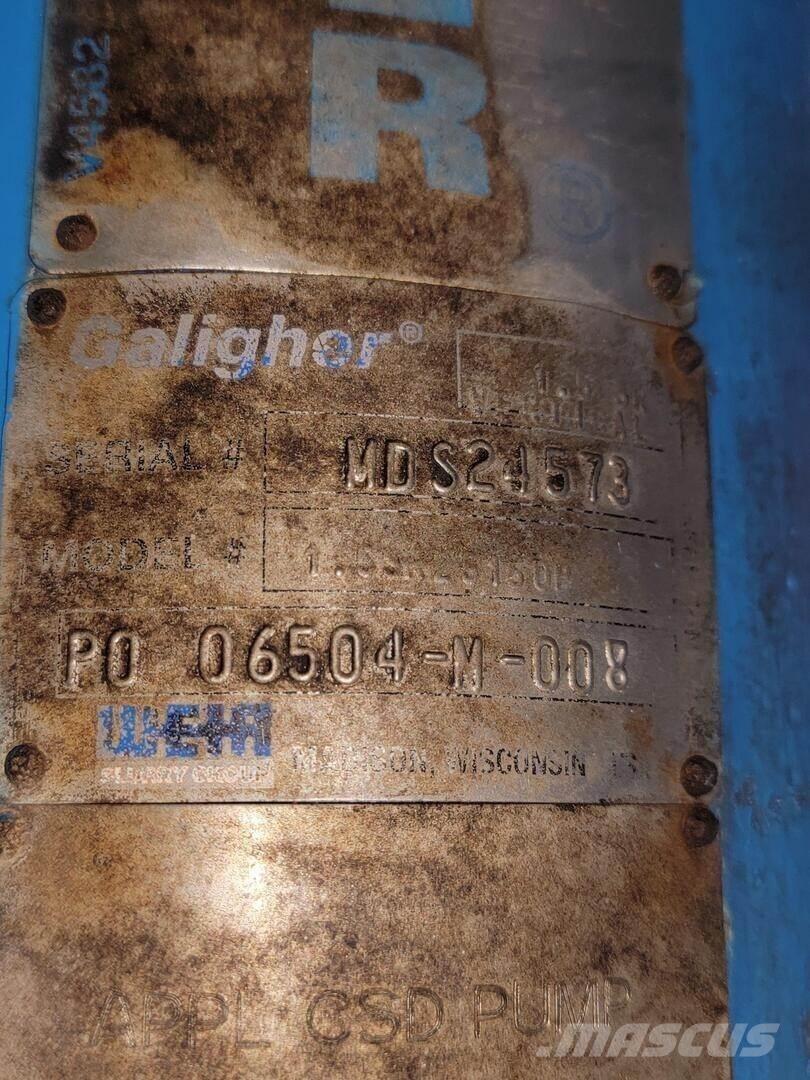  WEIR Bombas de água