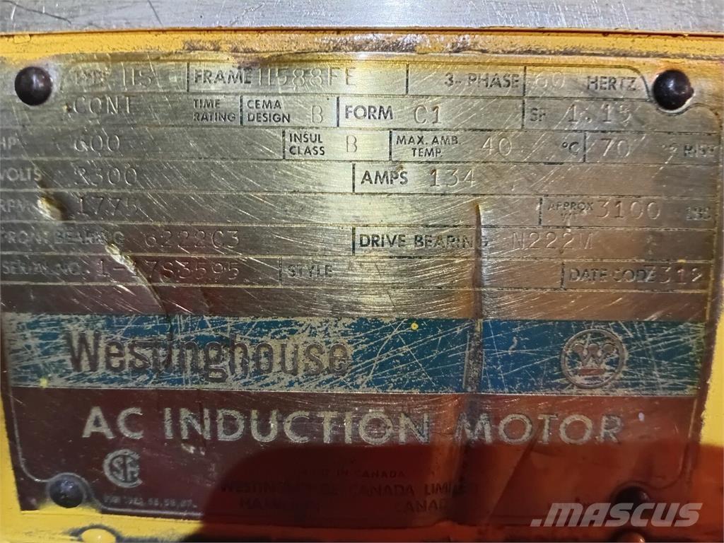 Westinghouse  Motores industriais