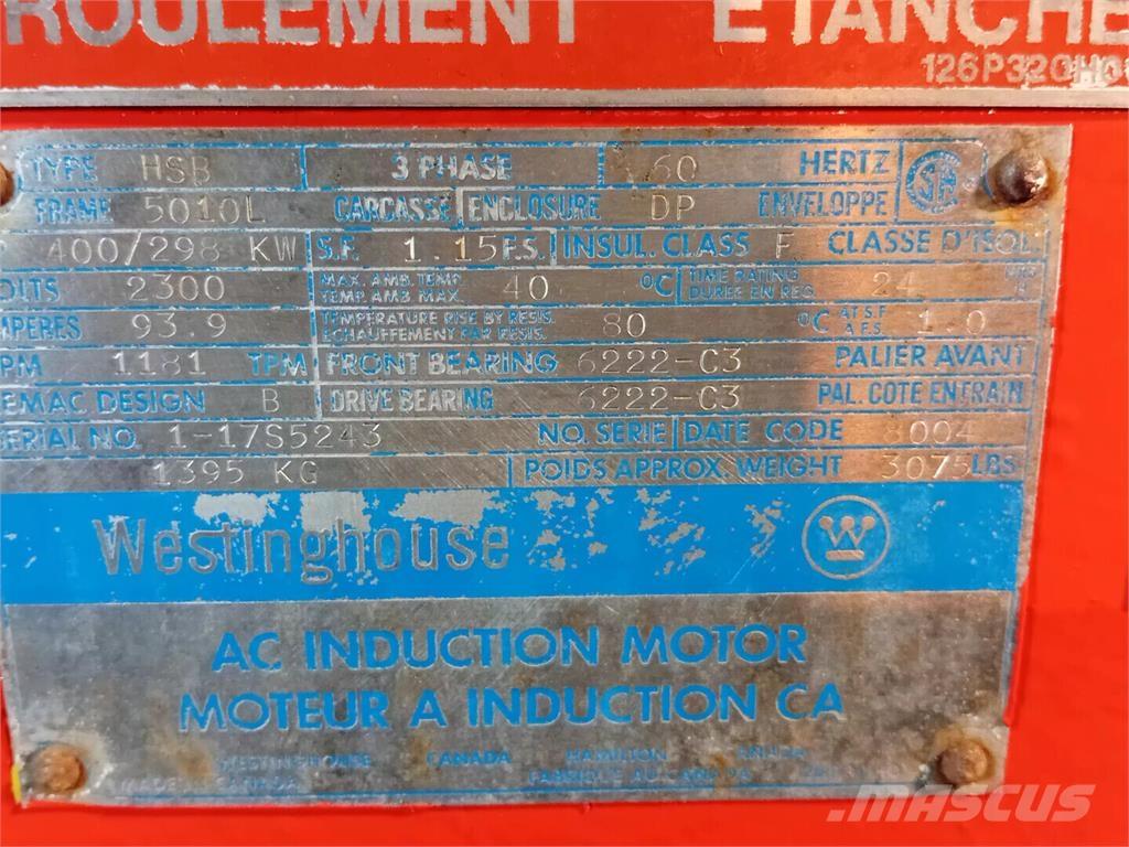 Westinghouse HSB Motores industriais