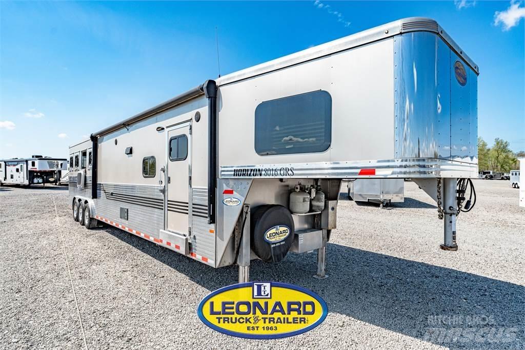 Sundowner 8416 Semi Reboques Transporte Animais
