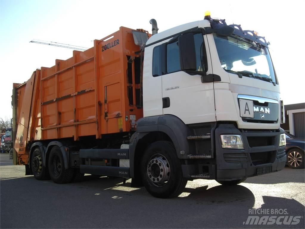 MAN 26320L TGS Camiões de lixo
