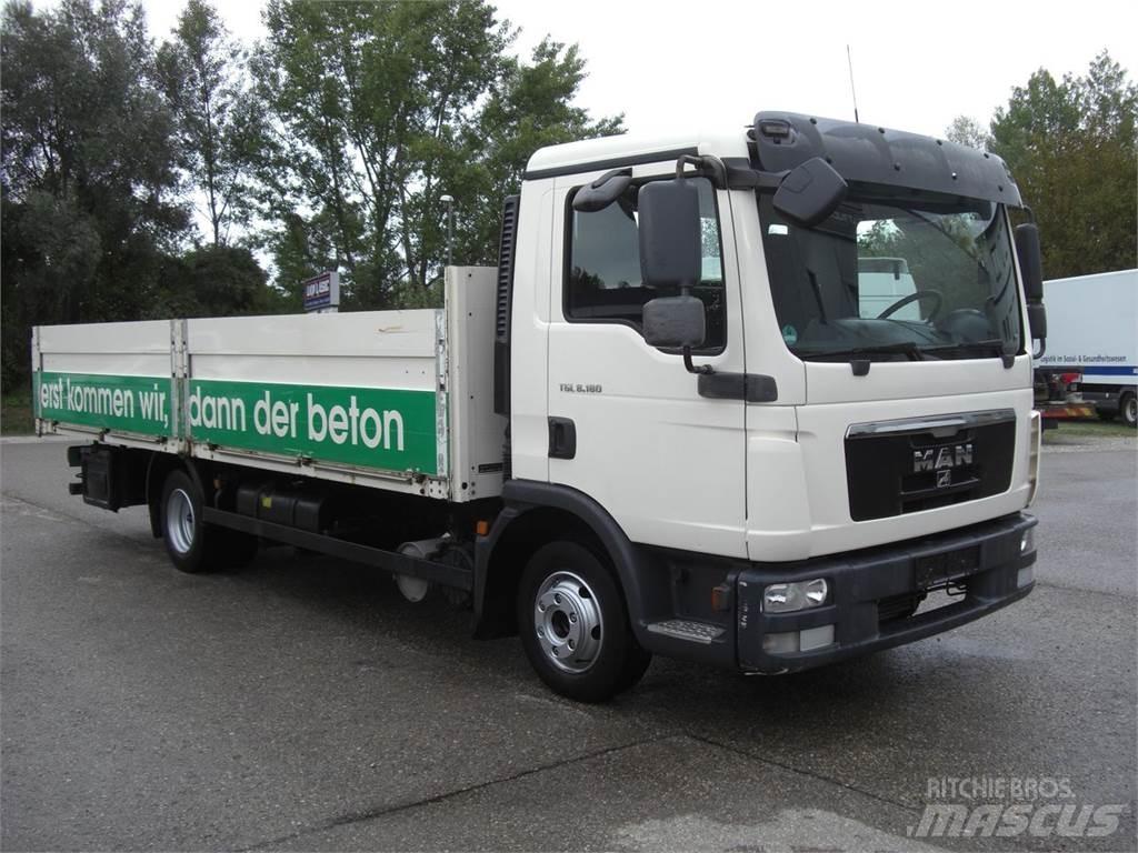 MAN 8180L Camiões caixa cortinas laterais