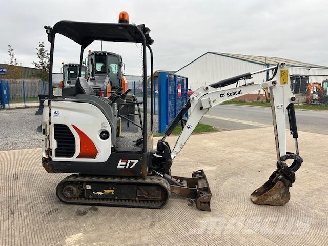 Bobcat E17 Escavadeiras de esteiras