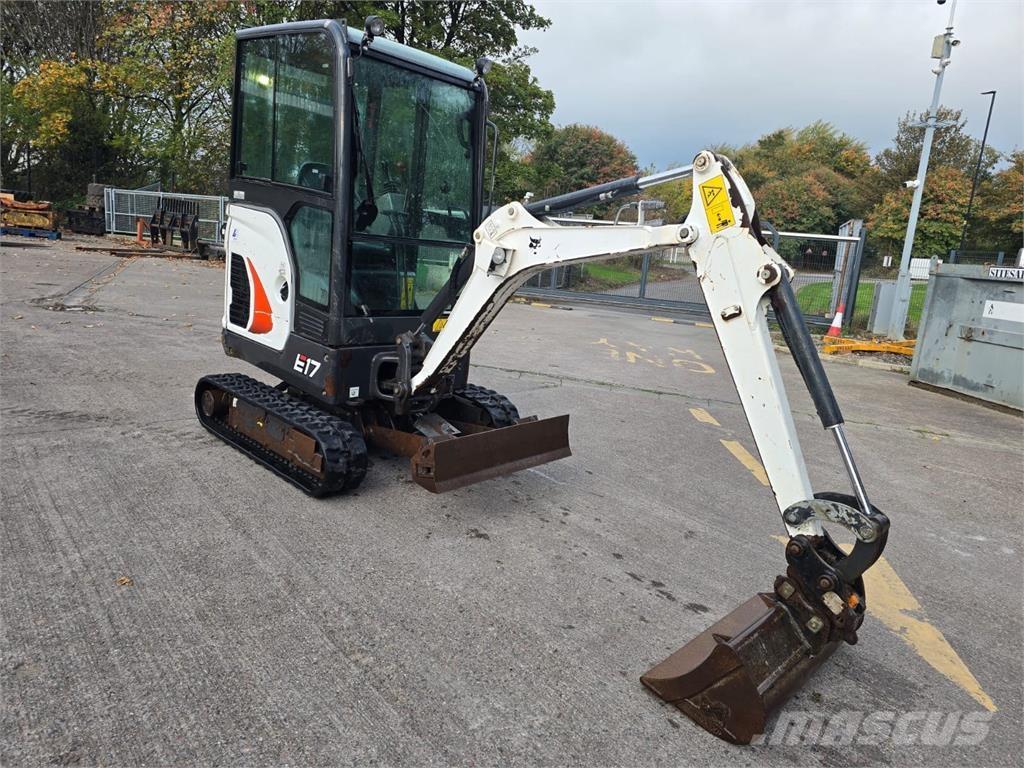 Bobcat E17 Escavadeiras de esteiras