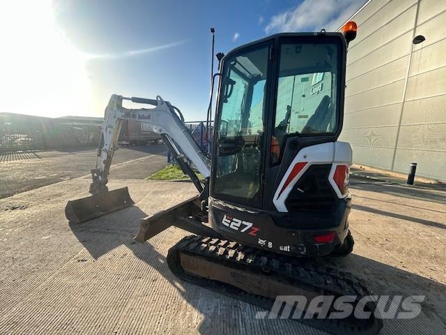Bobcat E27z Escavadeiras de esteiras