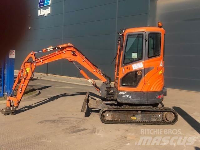 Develon DX27z Escavadeiras de esteiras