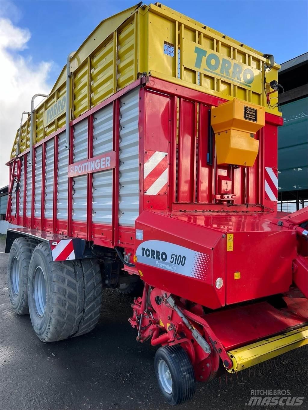 Pöttinger Torro 5100L Reboques forrageiros