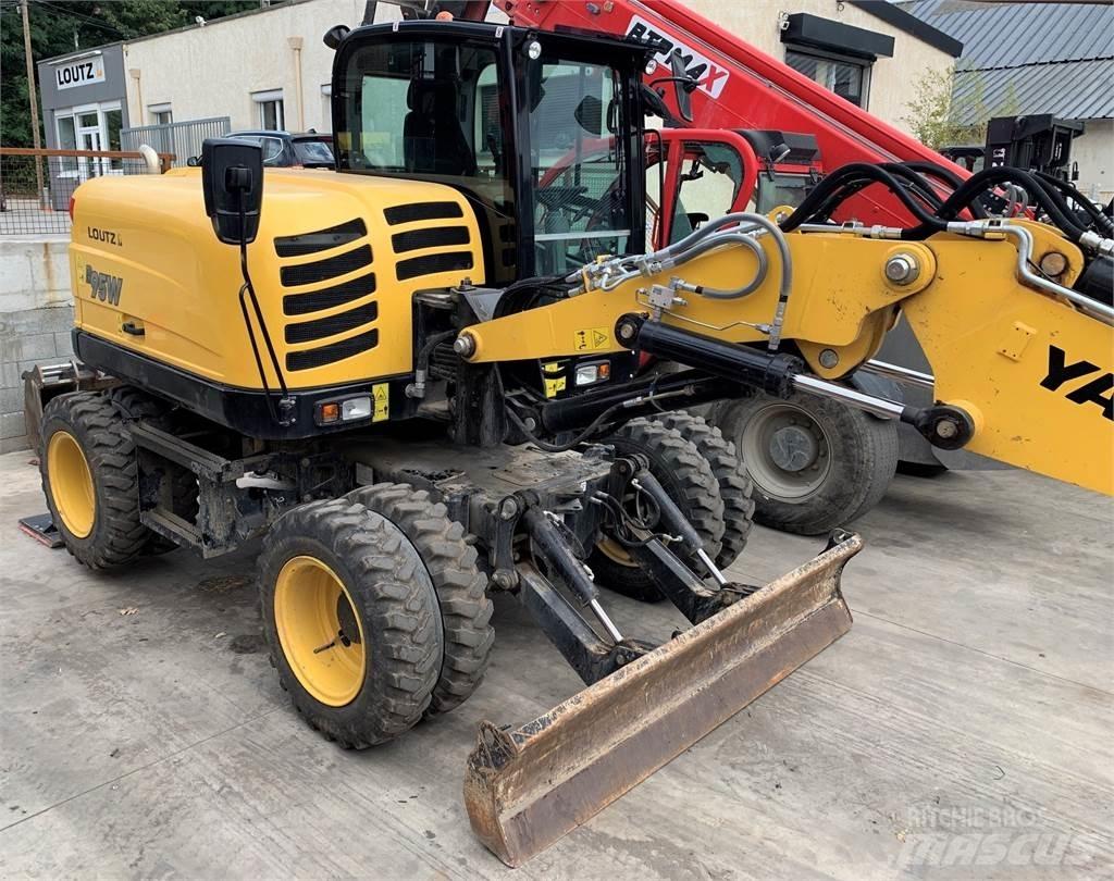 Yanmar B95W Escavadoras de rodas