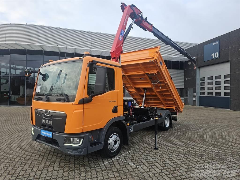 MAN TGL 8.220 Camiões grua